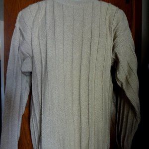Vintage MURANO cream cable cotton sweatter